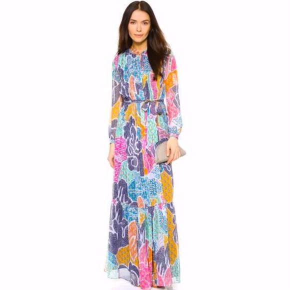 Diane Von Furstenberg Cambrie Maxi dress - Picture 1 of 8